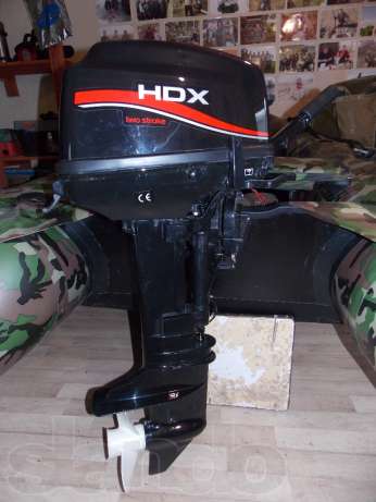 Лодочный мотор HDX T 9.8 BMS 2-х тактный