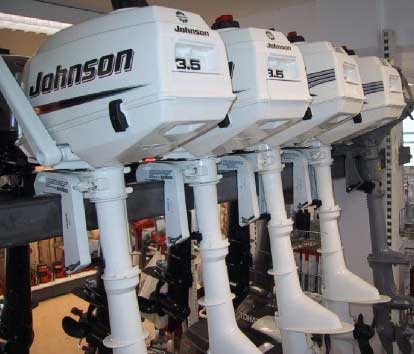 Лодочный мотор Johnson 3.5 л.с.